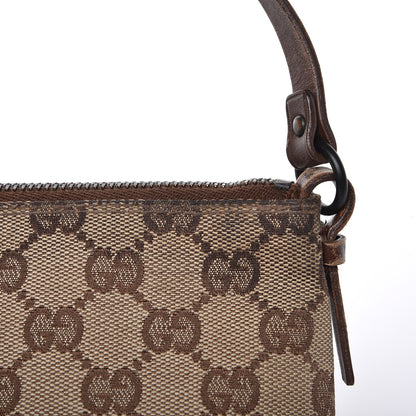 Gucci Monogram Small Pochette Brown 13 of 14