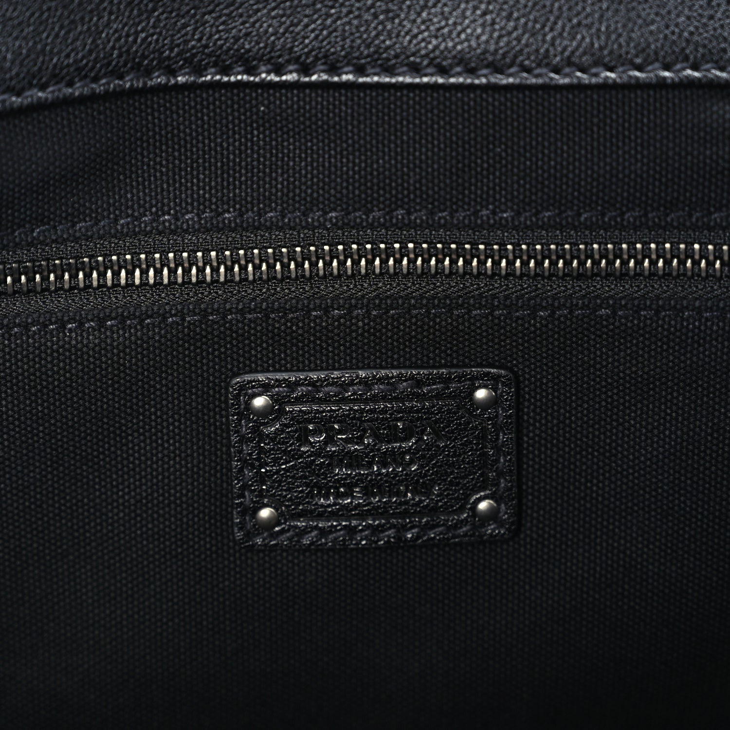 Prada Bufalo Large Route Tote Bag  Black 5 of 8