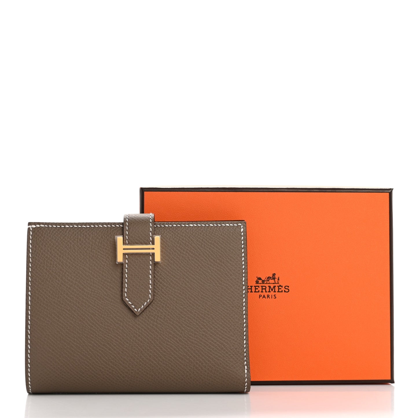 Epsom Bearn Compact Wallet Etoupe