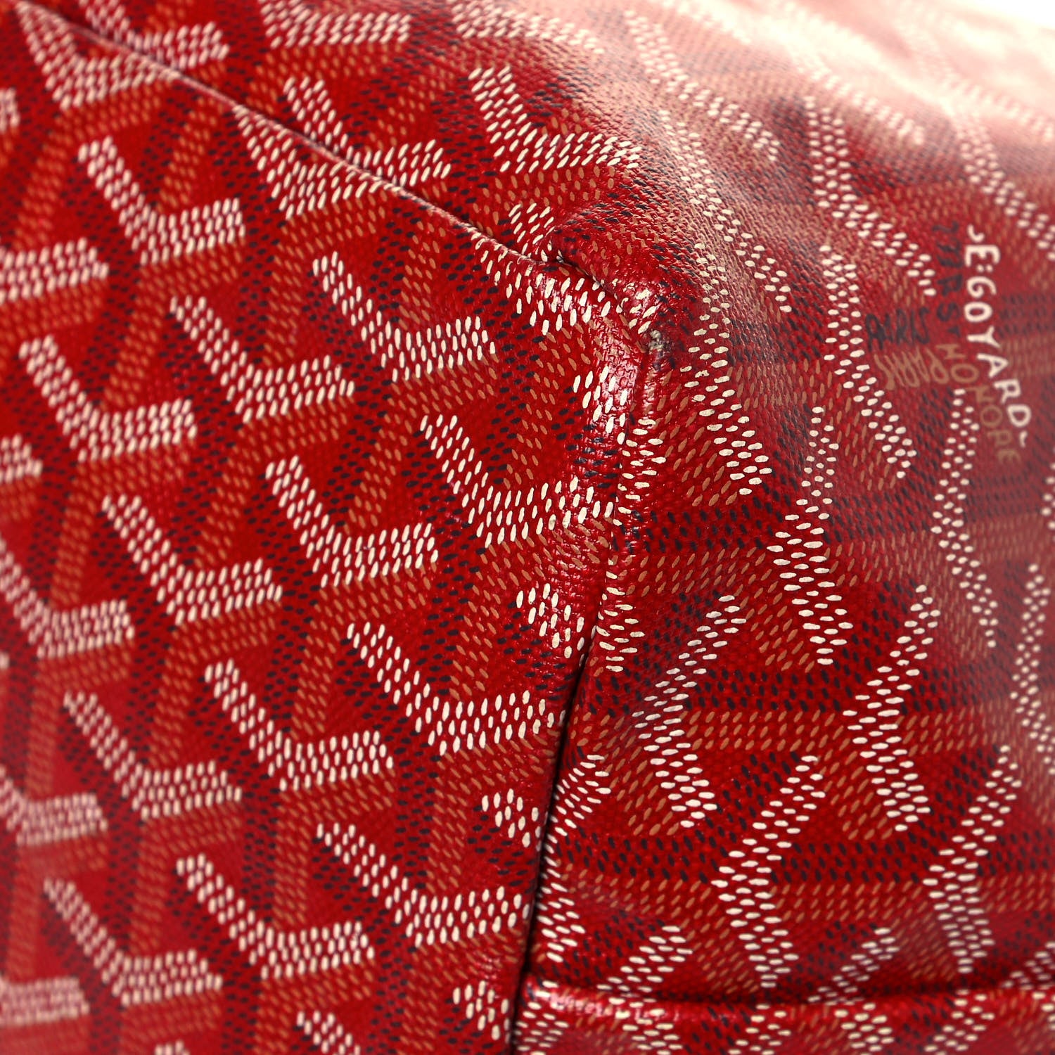 Goyard Goyardine Saint Louis PM Red 6 of 12