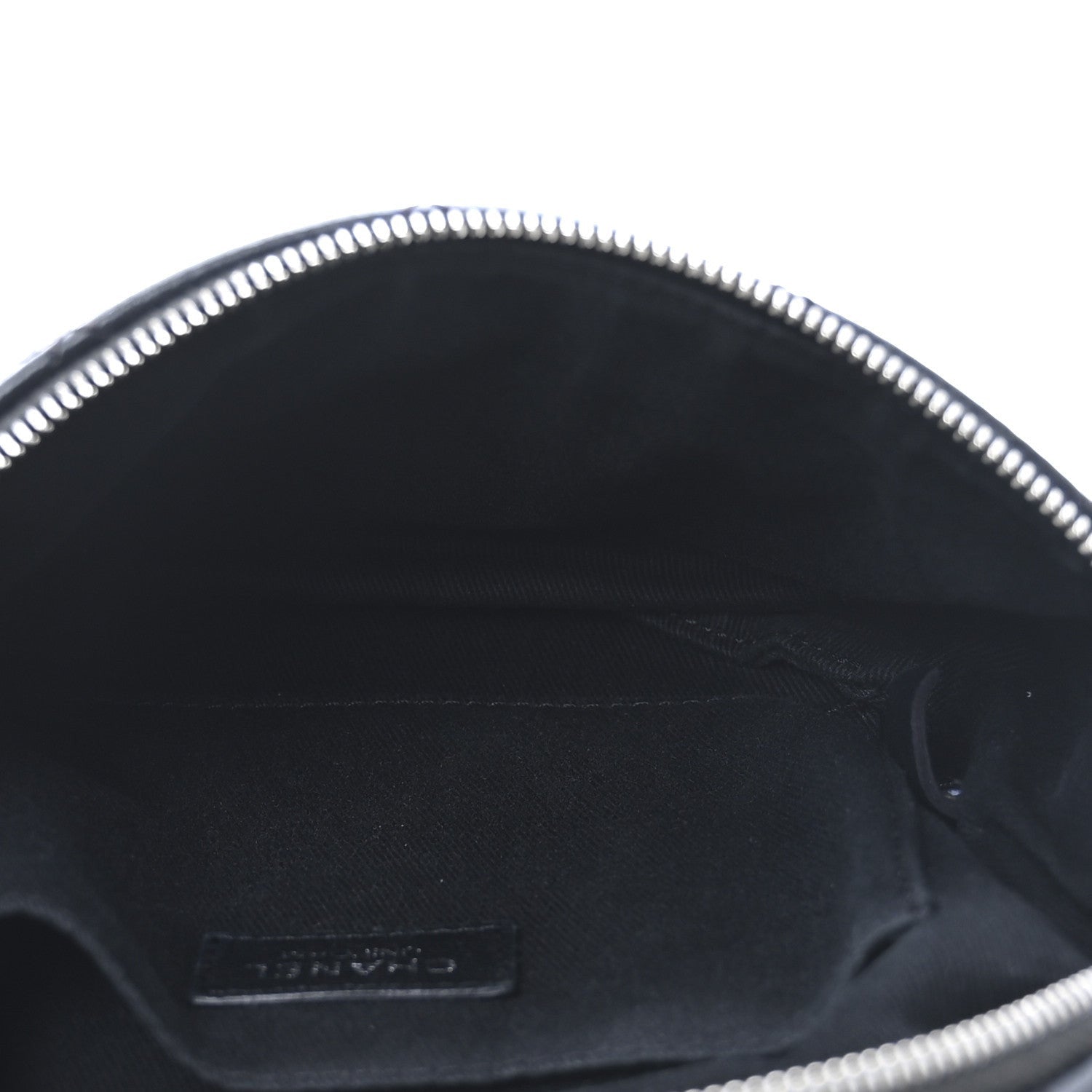 Chanel Grained Calfskin Quilted Waist Belt Bag Black 5 of 7