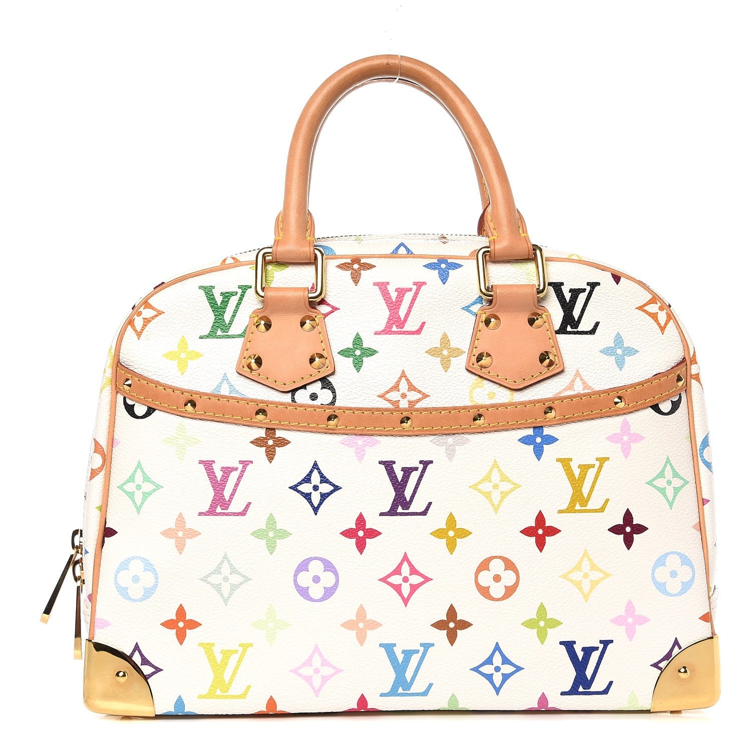 Louis Vuitton Monogram Multicolor Trouville White 1 of 8