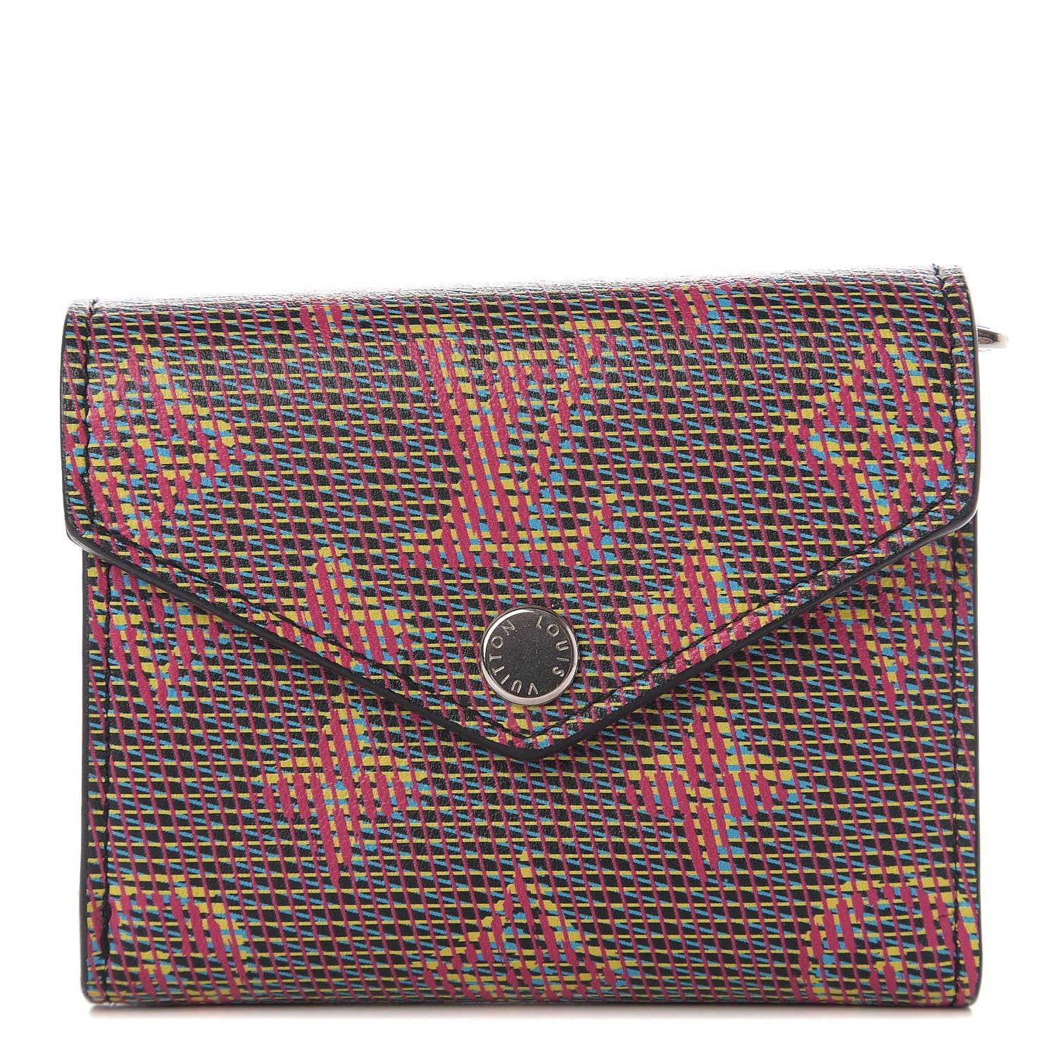 Louis Vuitton Monogram LV Pop Zoe Wallet Rose 1 of 7