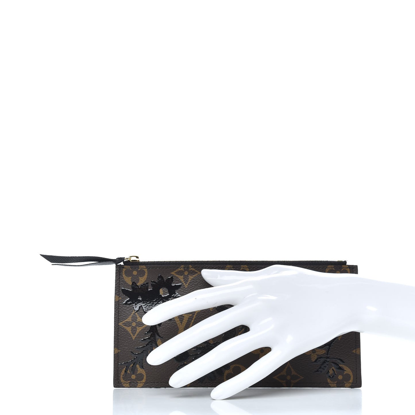 Monogram Blossom Felicie Chain Wallet Zippered Insert