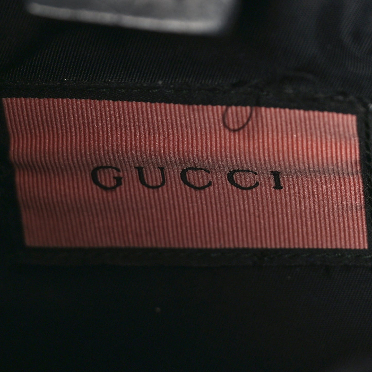 Techno Canvas GucciGhost Double Buckle Backpack Black New Acquamarine