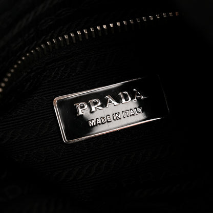 Prada Nylon Vela Grommet Tote Black 6 of 12