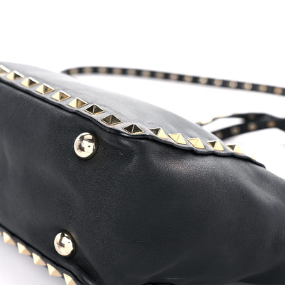 Valentino Garavani Vitello Mini Rockstud Tote Black 10 of 29