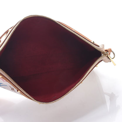 Louis Vuitton Monogram Multicolor Pochette Accessories White 5 of 9