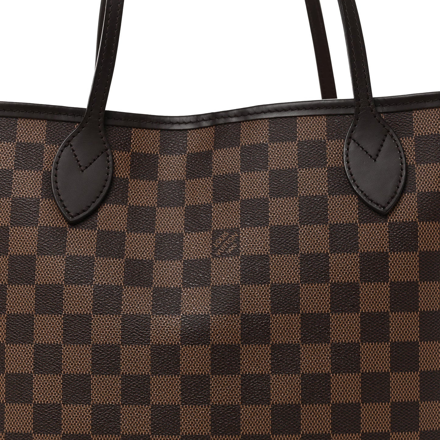 Damier Ebene Neo Neverfull MM Rose Ballerine