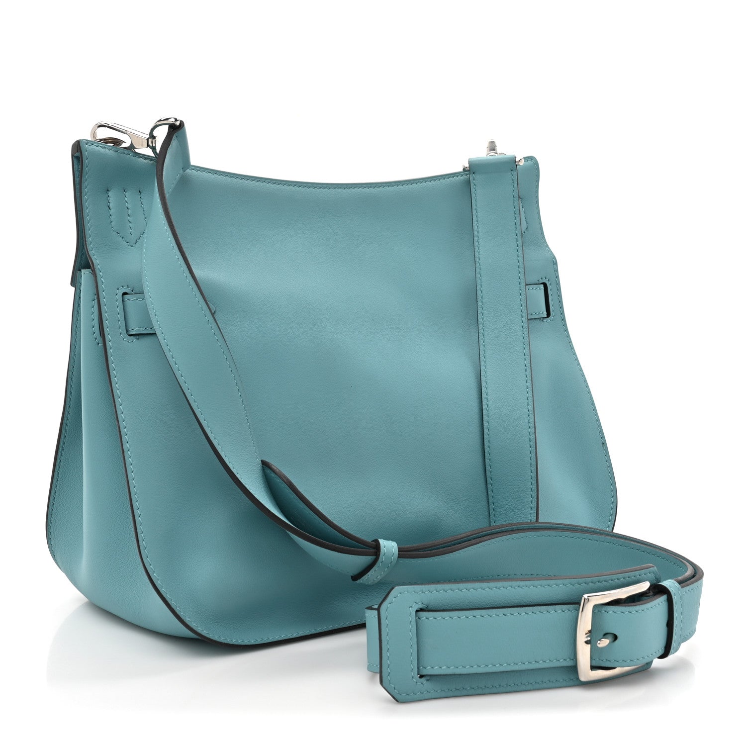 Hermes Swift Jypsiere 28 Bleu Saint Cyr 3 of 14