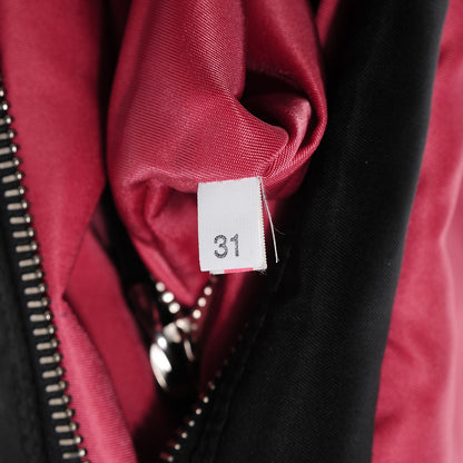 Prada Tessuto Nylon Saffiano Messenger Bag Nero Black 7 of 8