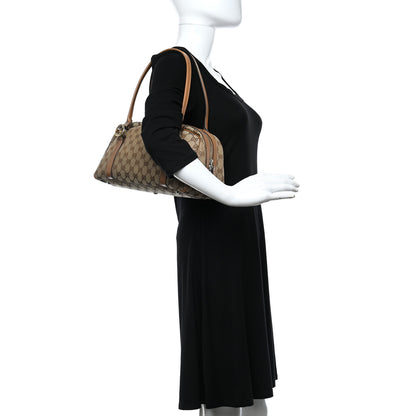 Gucci Monogram GG Twins Boston Brown 2 of 9