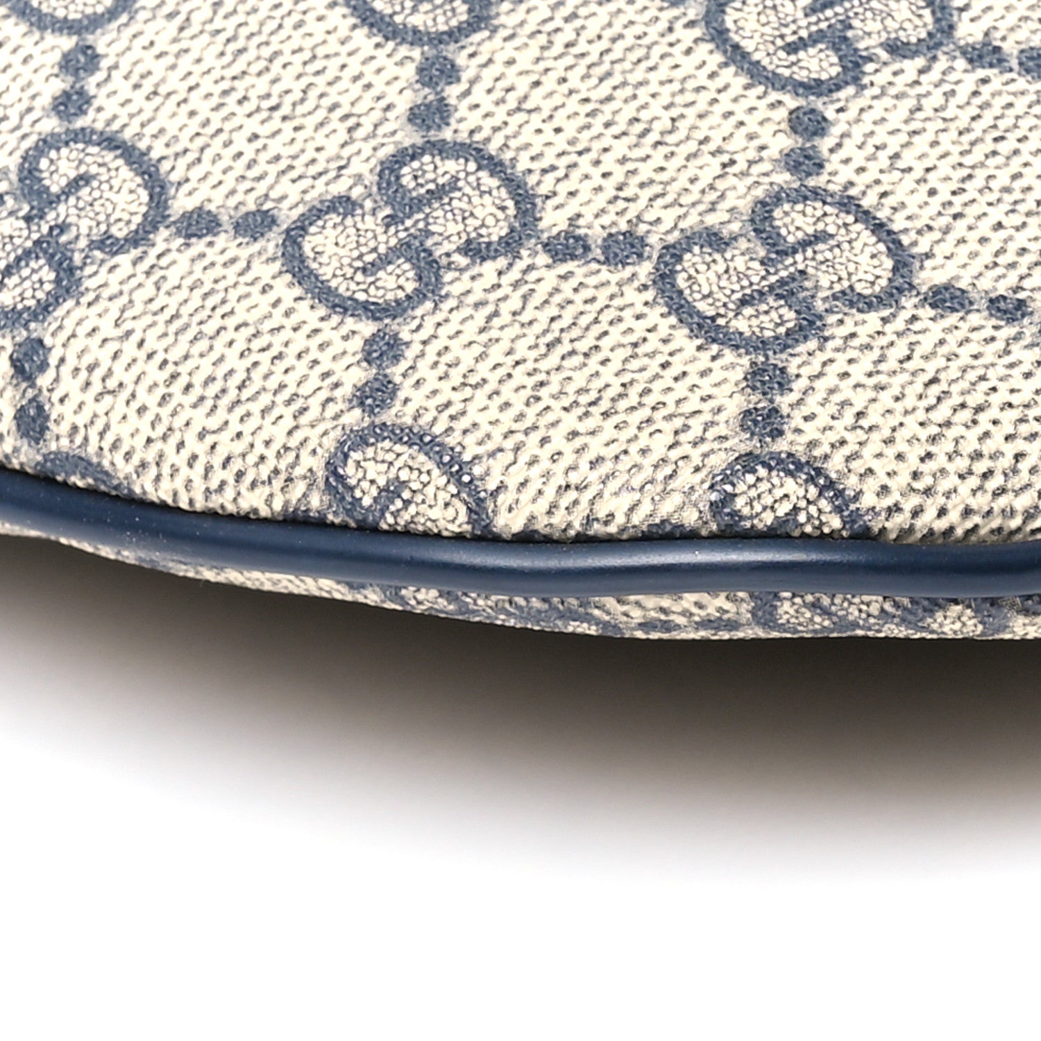 Gucci GG Supreme Monogram Belt Bag Navy 9 of 12