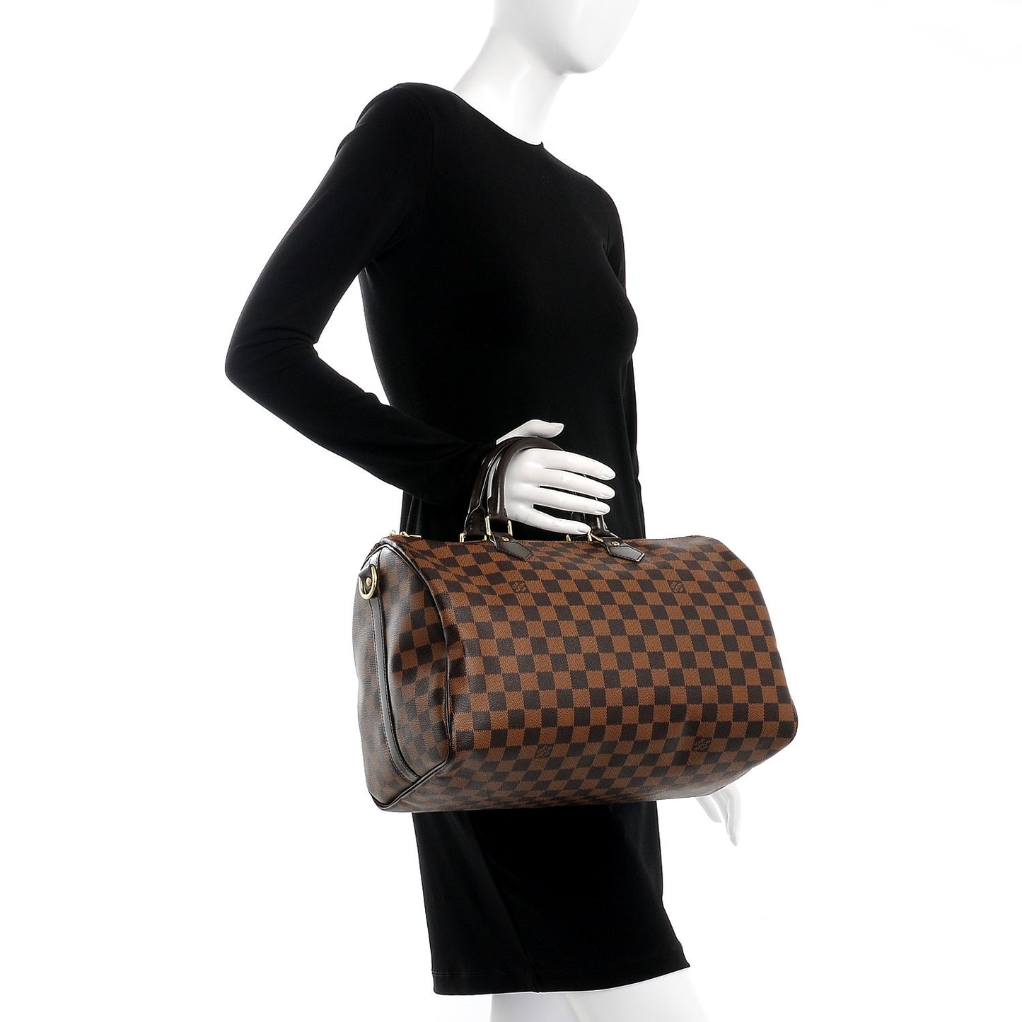 Damier Ebene Speedy Bandouliere 35