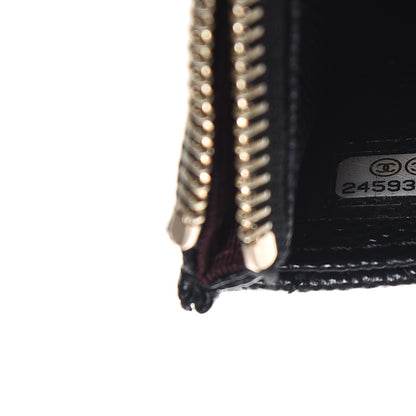 Chanel Caviar Quilted Classic Zip Pouch Black 7 of 8