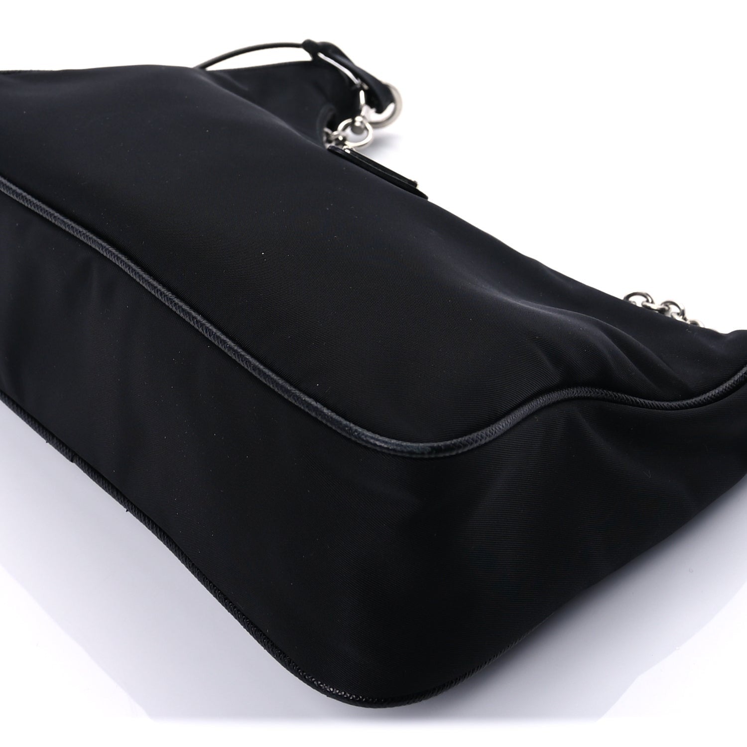 Prada Nylon Re-Edition 2005 Shoulder Bag Black 8 of 9