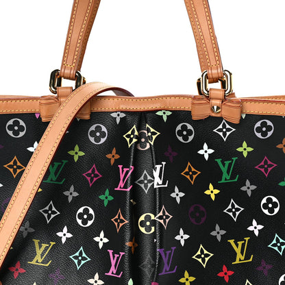Louis Vuitton Monogram Multicolor Sharleen GM  Black 6 of 8