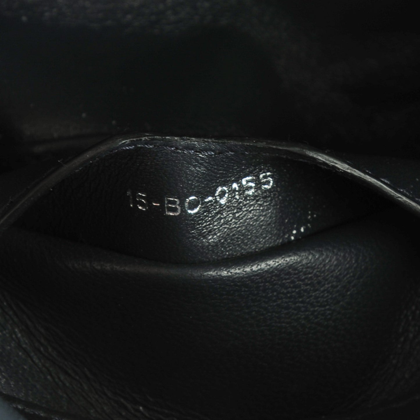 Metallic Patent Micro-Cannage Micro Lady Dior Silver