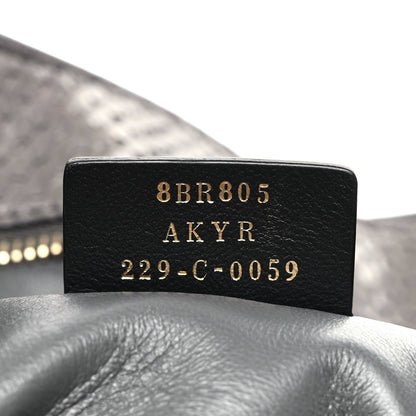 Fendi Snakeskin O'Lock Zipper Black 6 of 11