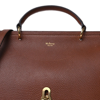 Mulberry Small Classic Grain Calfskin Amberley Satchel  Oak 6 of 8