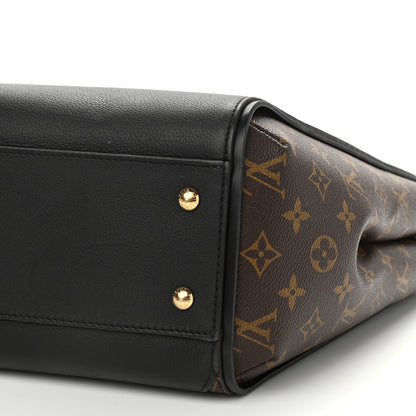 Louis Vuitton Calfskin Monogram Kimono Tote Black 11 of 12