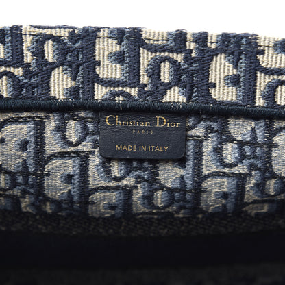 Christian Dior Oblique Medium Book Tote Blue Multicolor 6 of 10