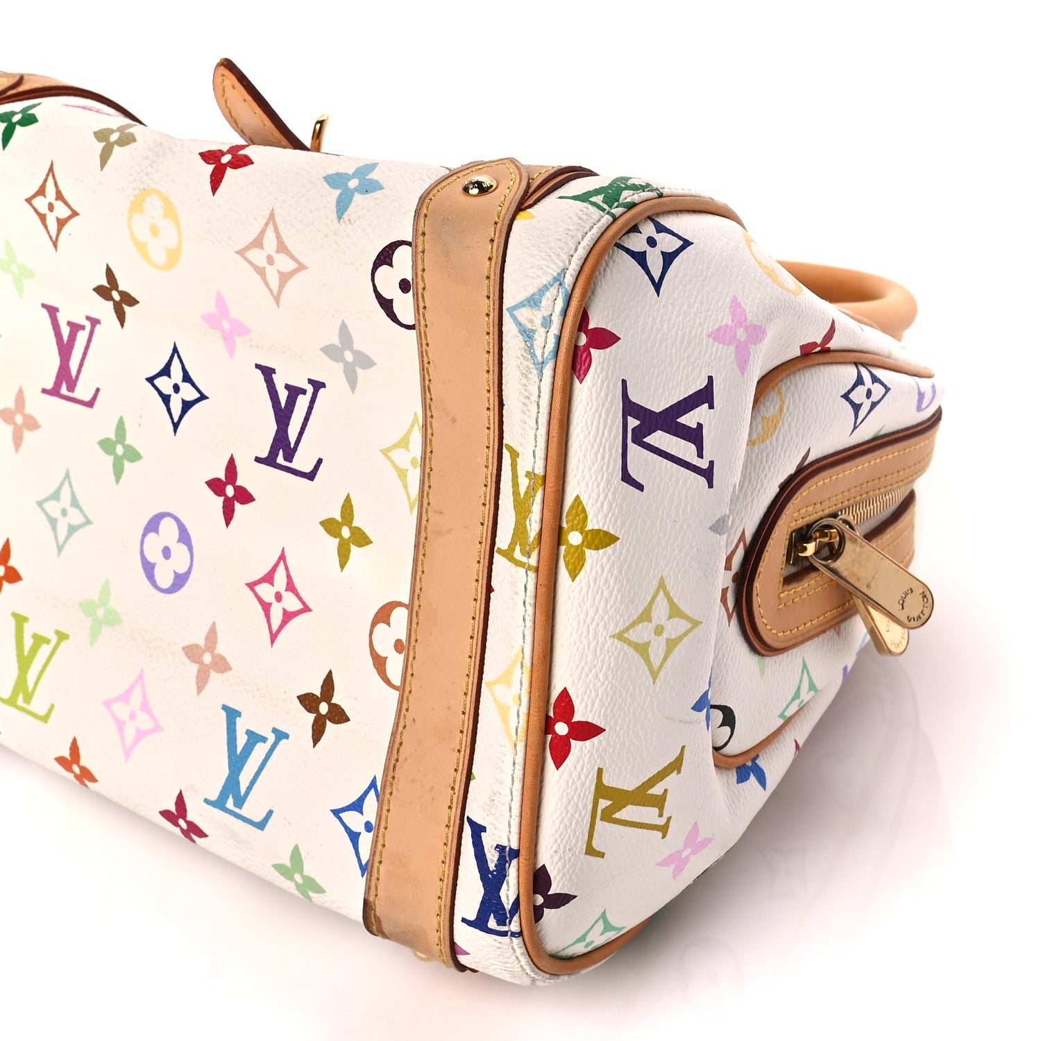 Louis Vuitton Monogram Multicolor Priscilla White 8 of 8