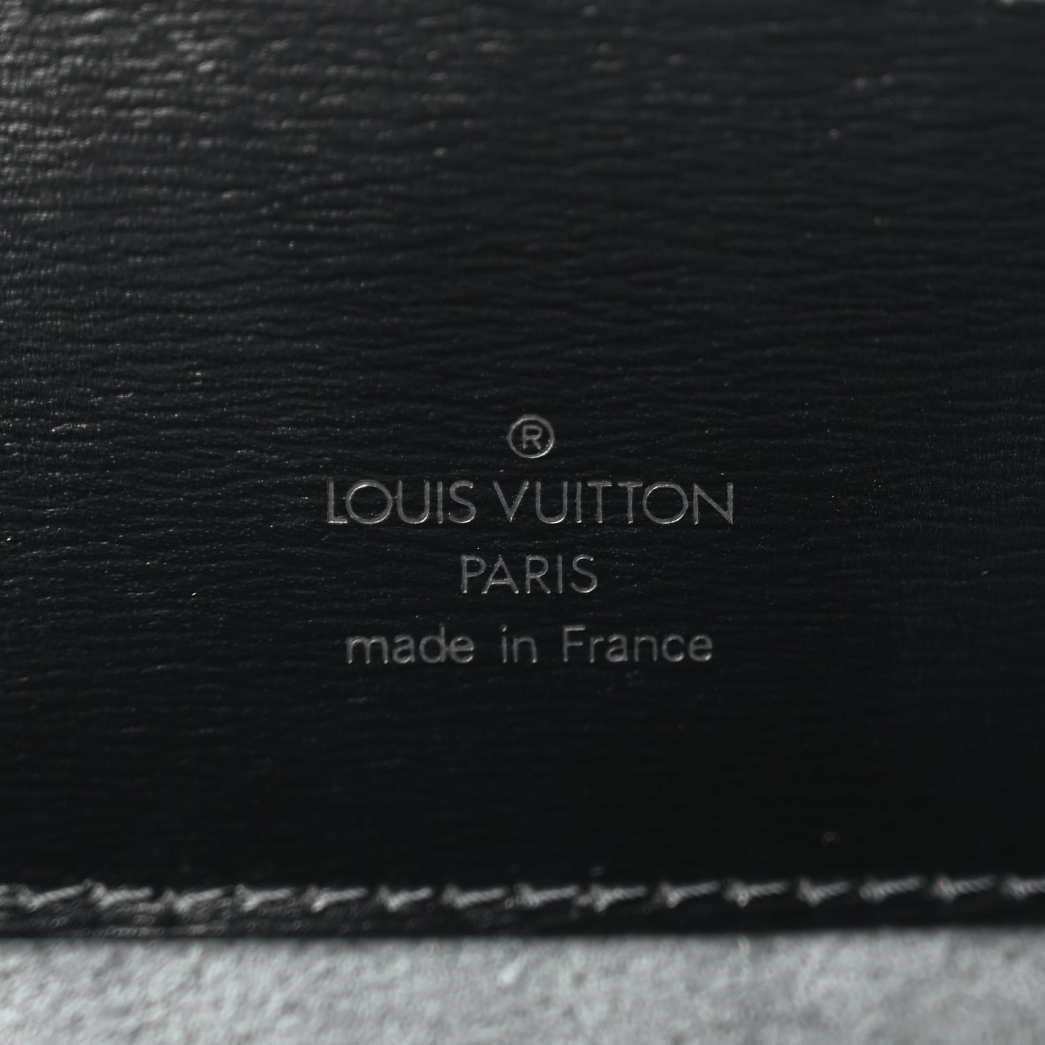 Louis Vuitton Epi Cluny Black 5 of 8
