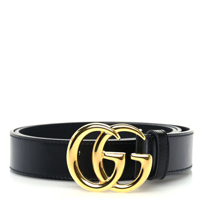 Gucci Calfskin Double G 30mm Belt 95 38 Black 1 of 4