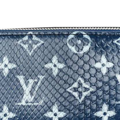 Louis Vuitton Snakeskin Monogram Coussin PM  Blue 6 of 8