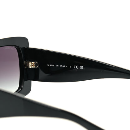 Chanel Acetate Rectangle Sunglasses 5435 Black 6 of 8