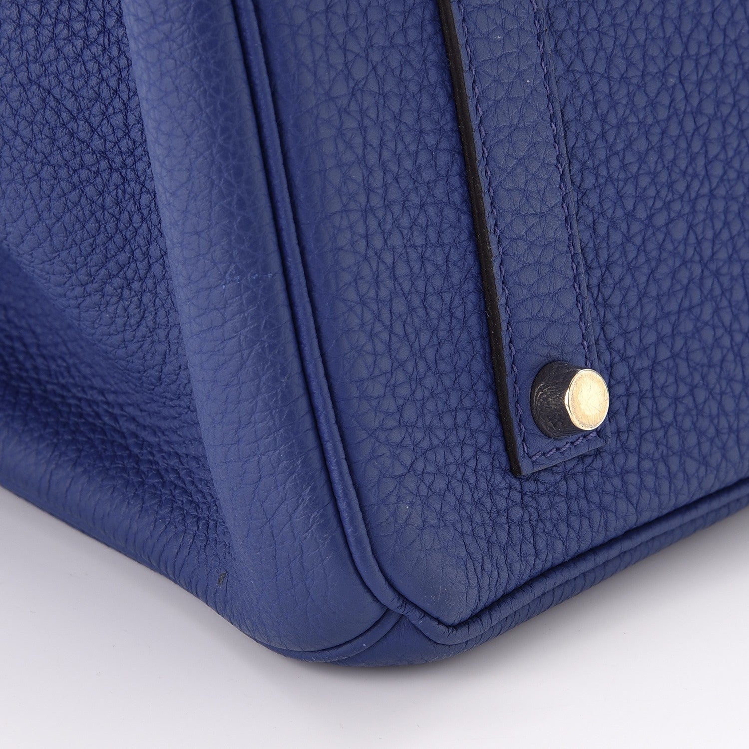 Hermes Togo Birkin 35 Bleu Electrique 38 of 40