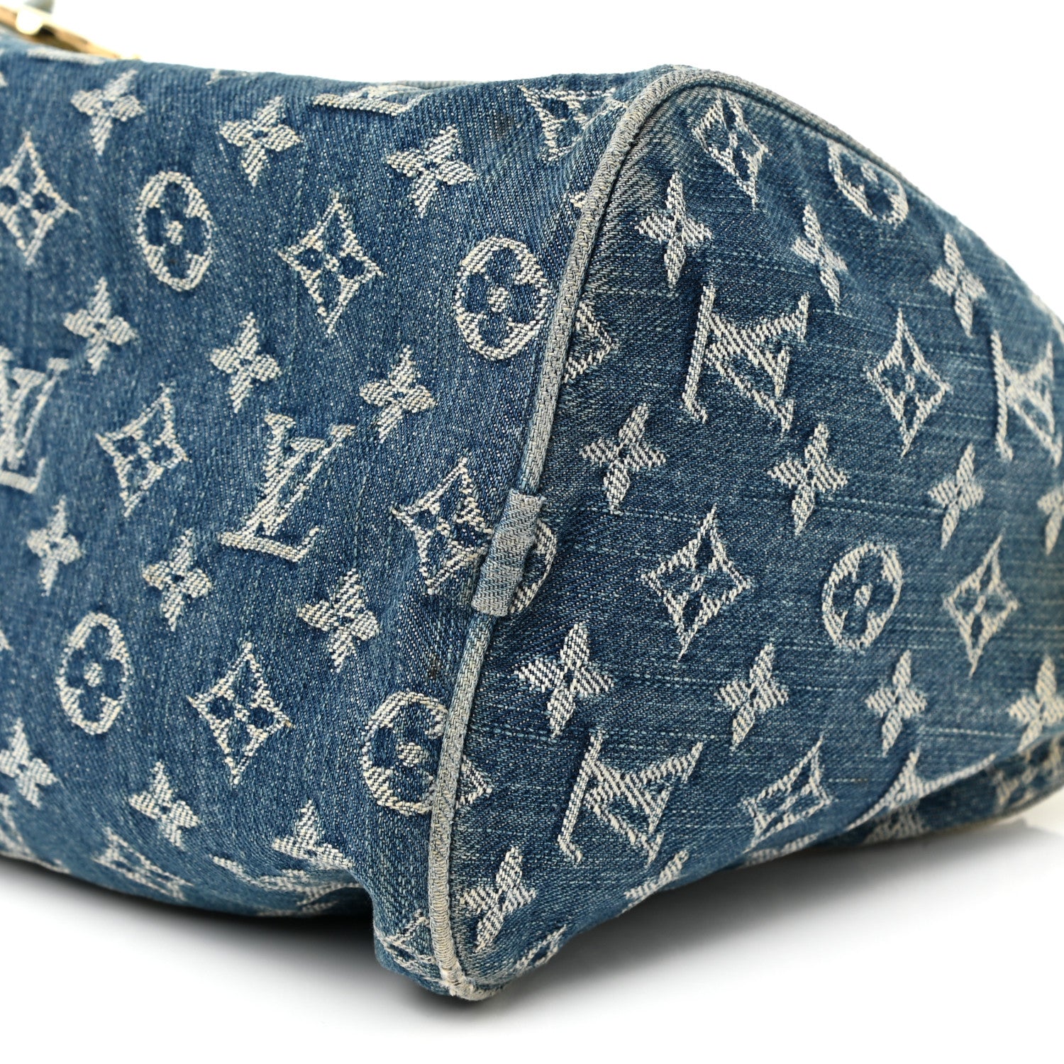 Louis Vuitton Monogram Denim Neo Speedy Blue 9 of 22