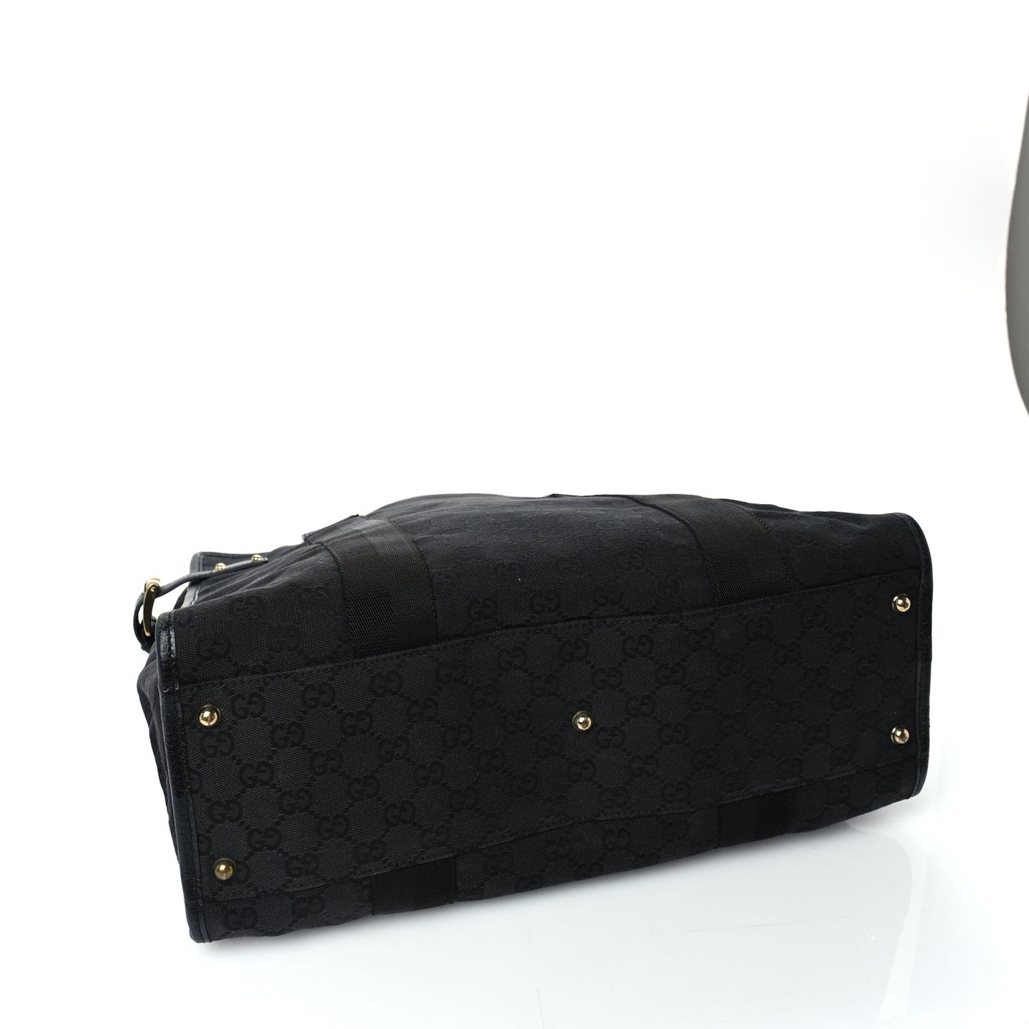 Monogram Vertical Tote Black
