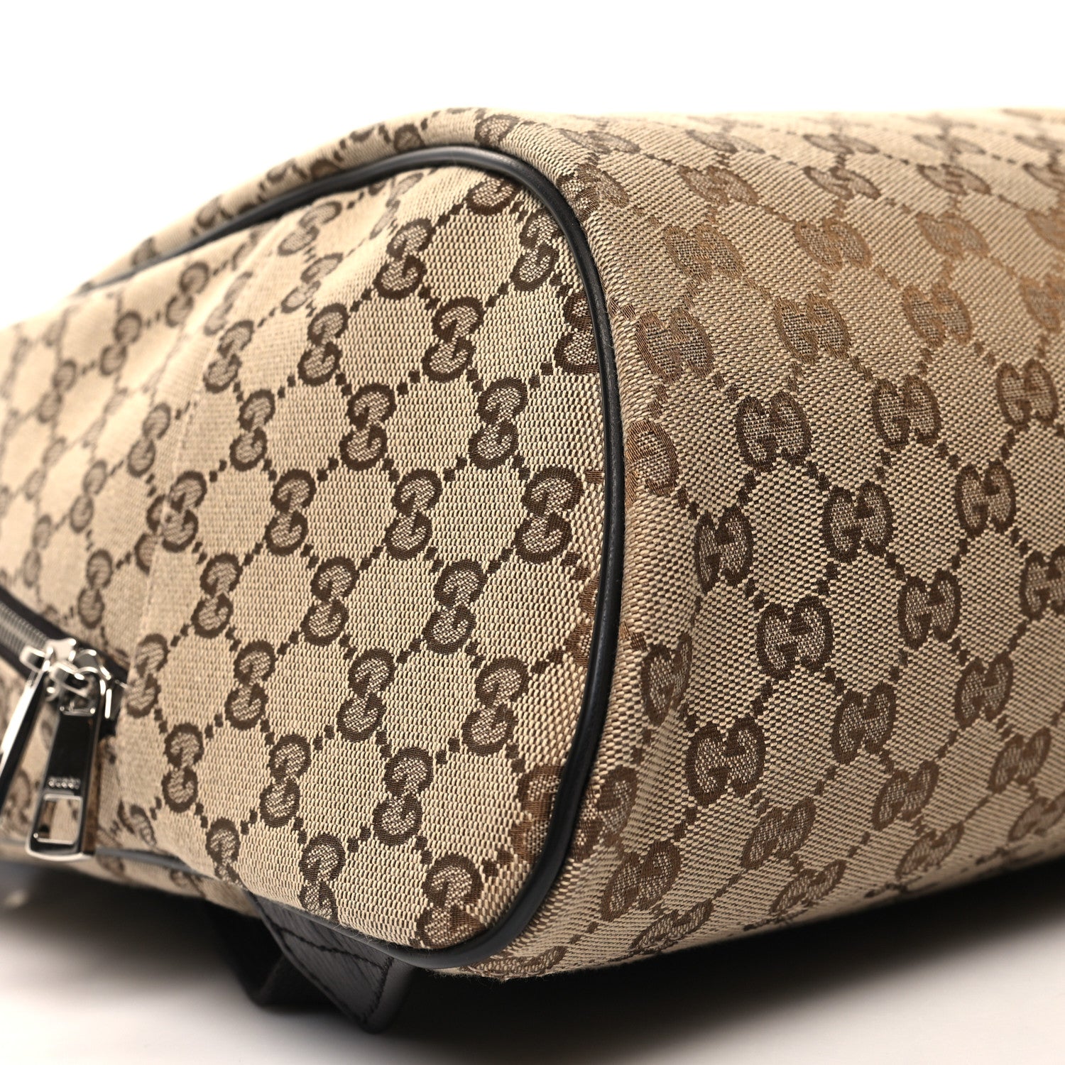 Gucci Monogram Travel Backpack Dark Brown 9 of 10