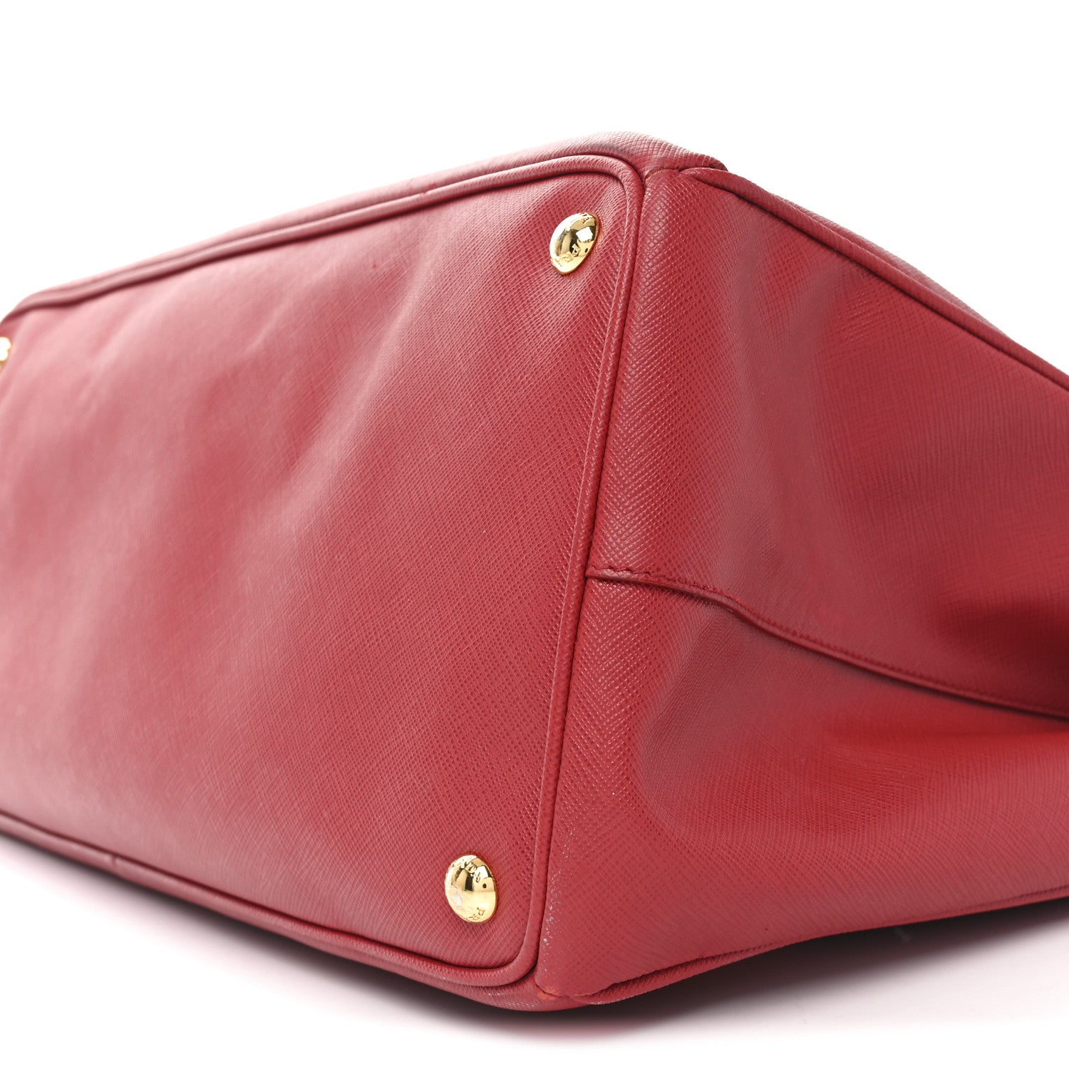 Prada Saffiano Lux Large Tote Fuoco 8 of 9