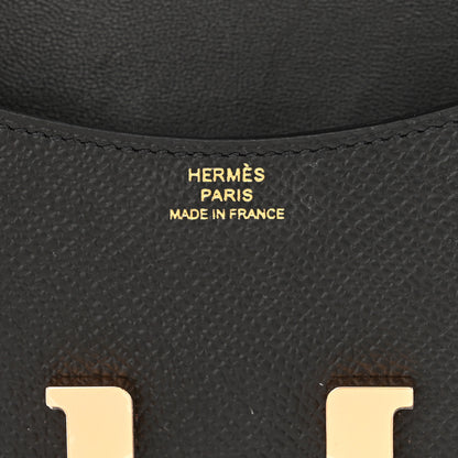 Hermes Epsom Constance Slim Wallet Black 7 of 9