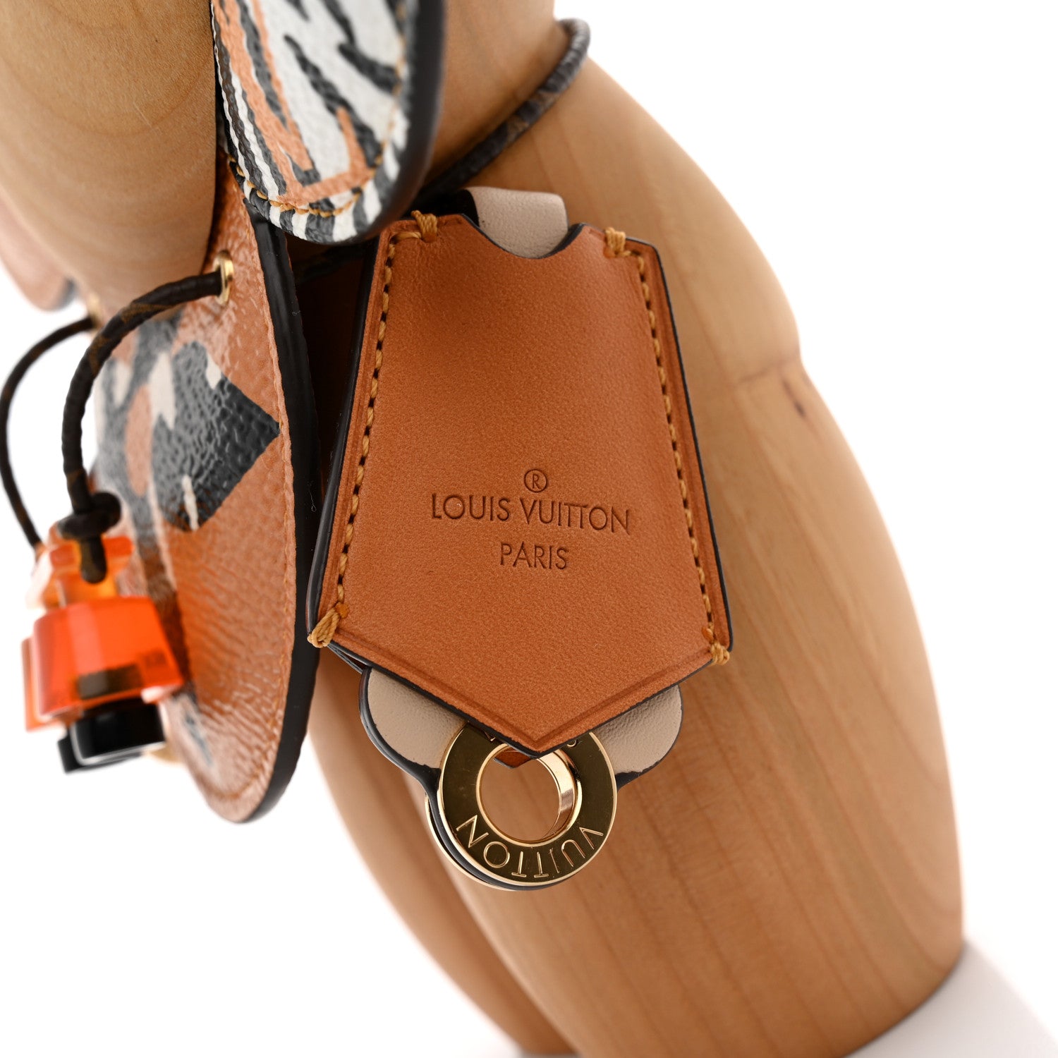 Louis Vuitton Wood Monogram Giant Jungle Vivienne Doll 6 of 7