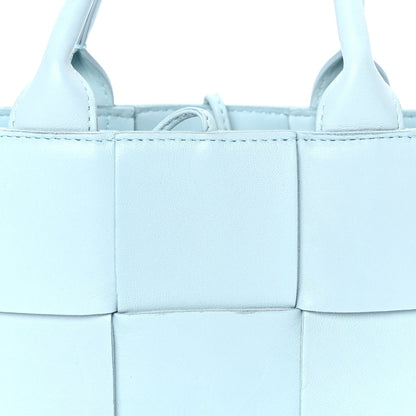 Bottega Veneta Lambskin Maxi Intreccio Candy Arco Tote Celadon 6 of 7