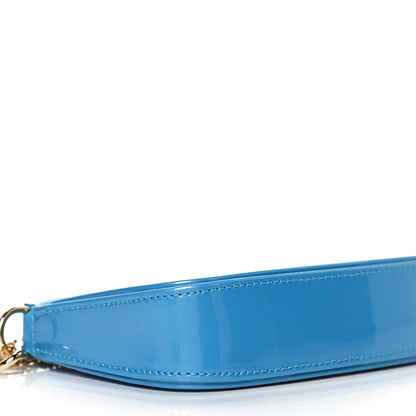 Louis Vuitton Vernis Valentine Mini Pochette Accessories Baby Blue Neon 7 of 9