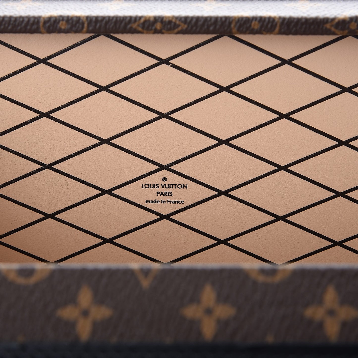 Monogram Petite Malle Black