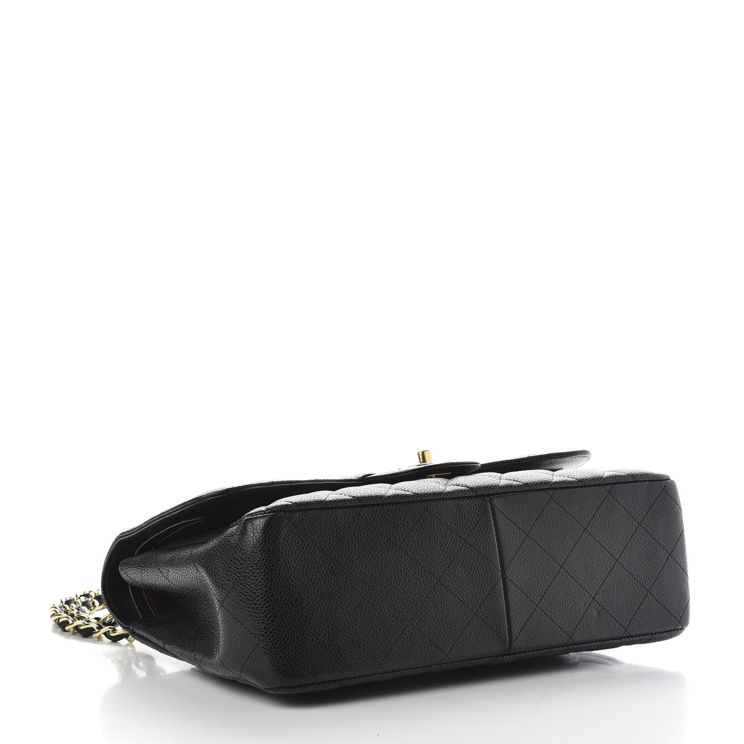 Chanel Caviar Quilted Jumbo Double Flap Black 4 of 13