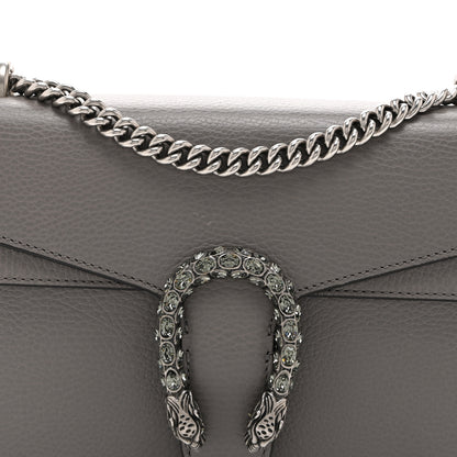 Gucci Pebbled Calfskin Small Dionysus Shoulder Bag Dusty Grey 9 of 12