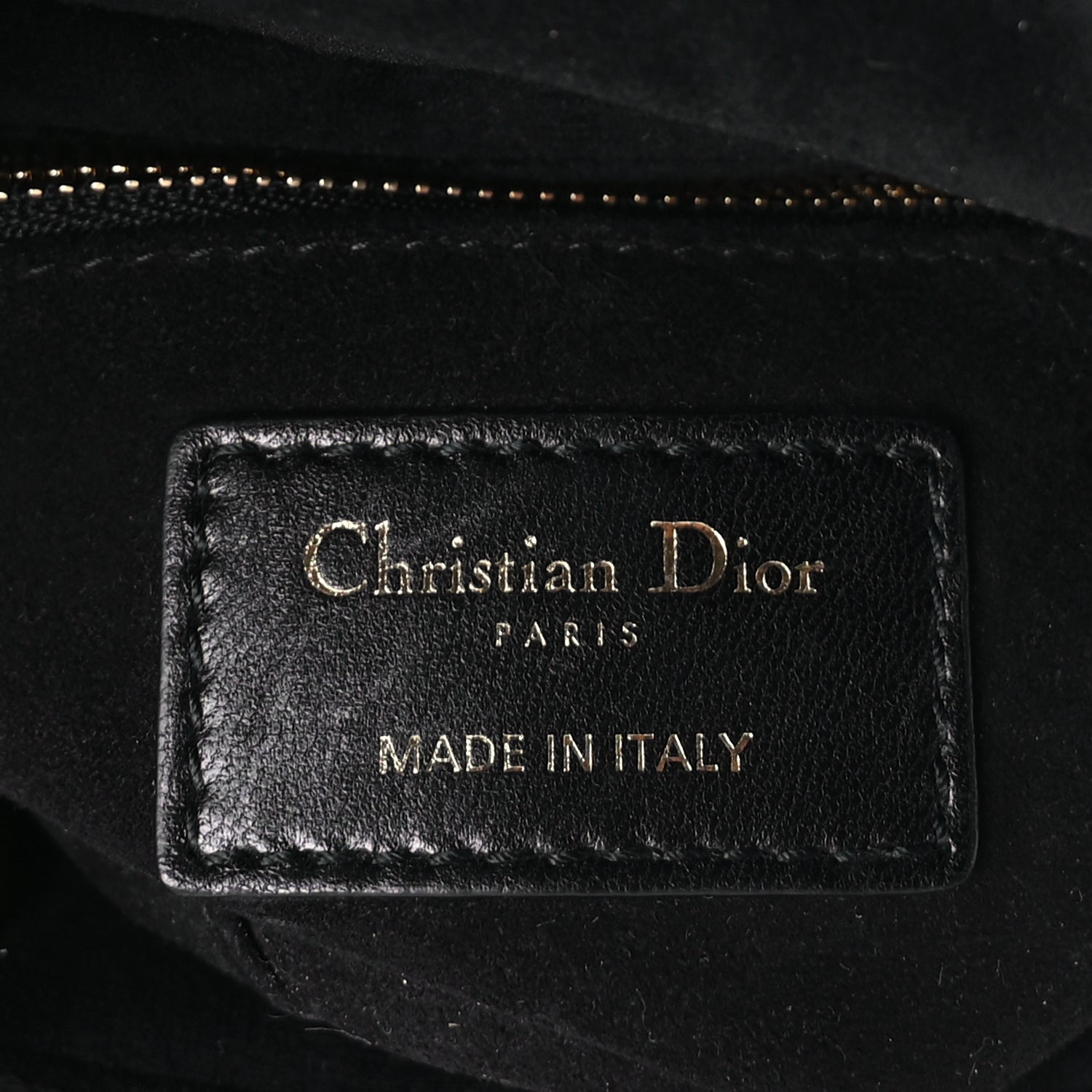 Christian Dior Velvet Mini Lady Dior Black 5 of 8