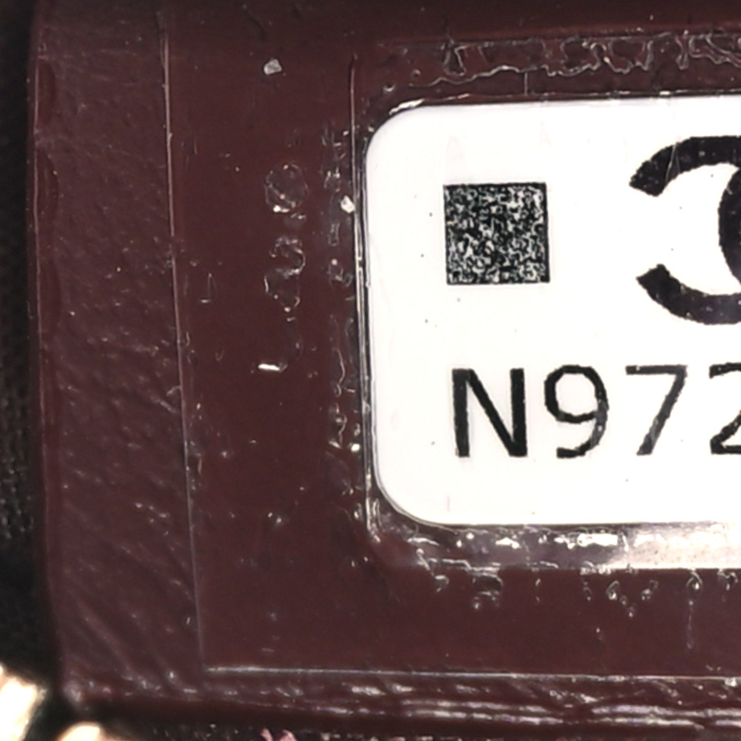 Caviar Quilted Cosmetic Case Black