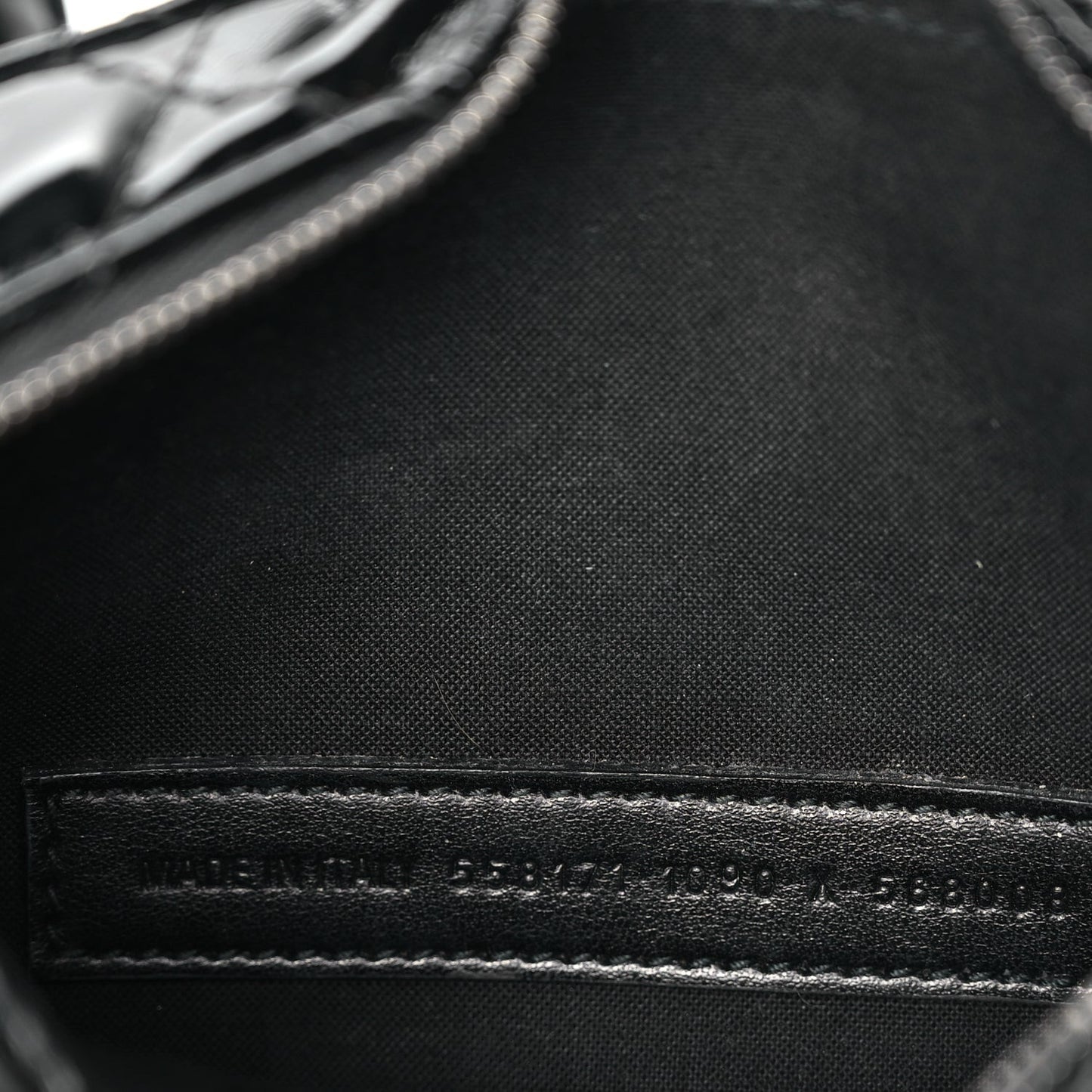 Patent Quilted XS Ville Camera Bag Black