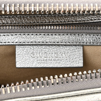 Givenchy Metallic Sugar Goatskin Small Antigona Silver 6 of 11