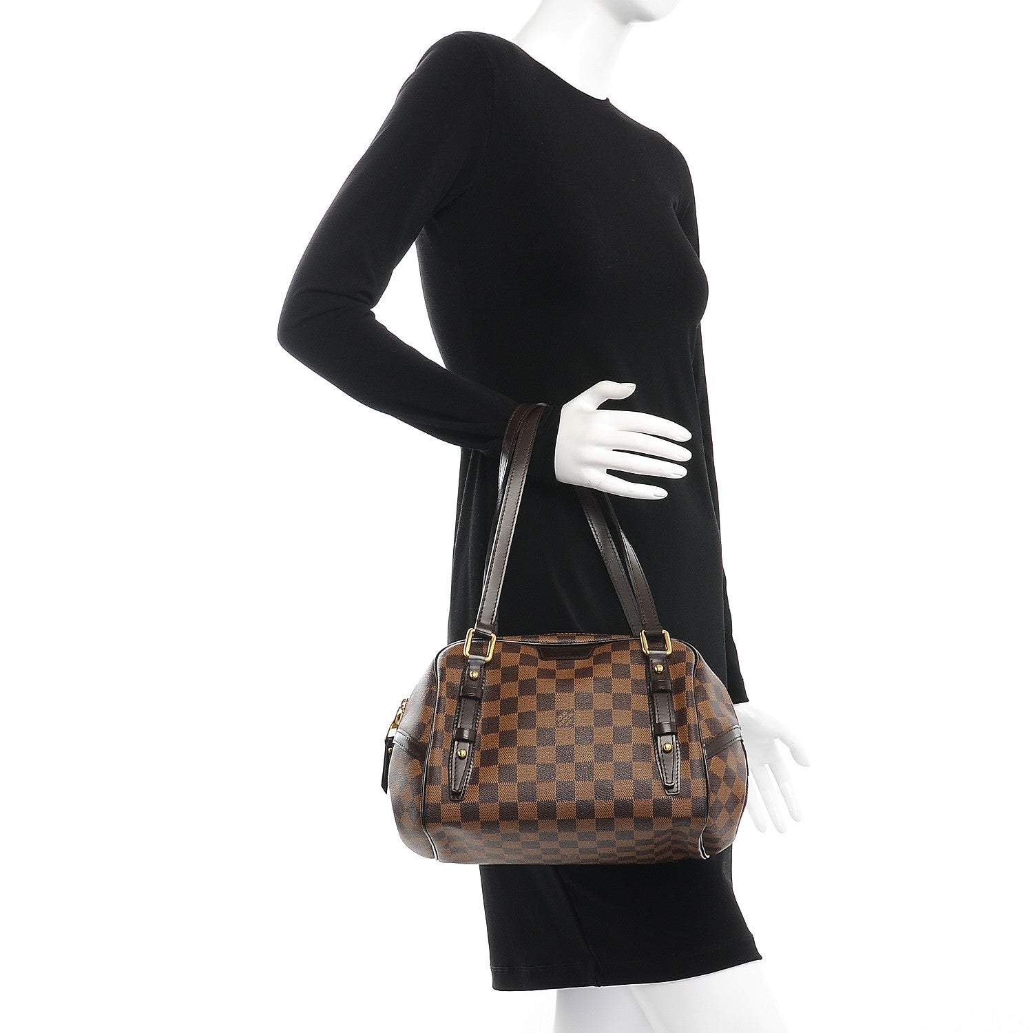 Louis Vuitton Damier Ebene Rivington PM 2 of 7