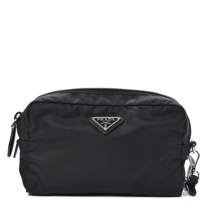 Prada Nylon Vela Cosmetic Pouch Black 1 of 9