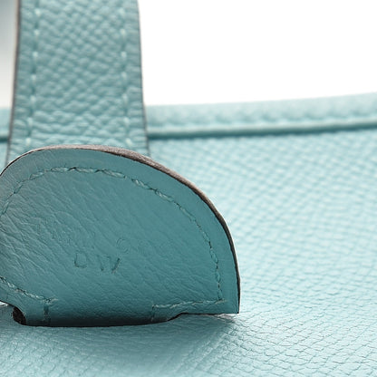 Hermes Epsom Evelyne III PM Bleu Atoll 7 of 10